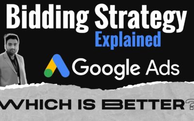 Digital Advertising Tutorials – Which Bidding Strategy Is Better In 2022 For Your Google Search Ad? Explained!