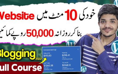 FREE Blogging Course 2022 | How To Start a Blog on WordPress & Make Money | Blogging For Beginners