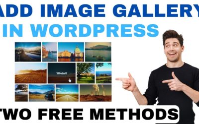 How To Add An Image Gallery In WordPress 2022 || How To Create Image Gallery In WordPress 2022