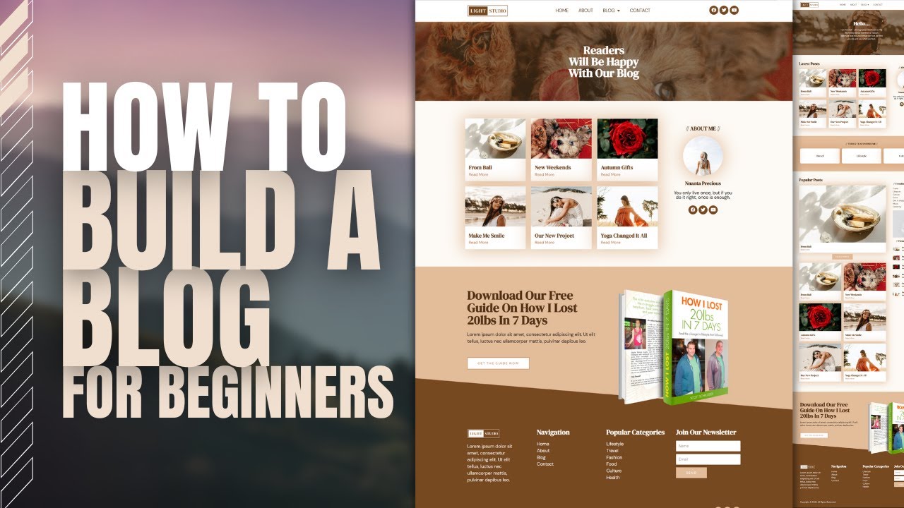 How To Create A WordPress Blog (Complete Guide) For Beginners