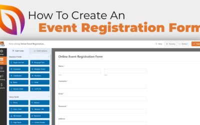 How To Create A WordPress Event Registration Form (Accept Payments)