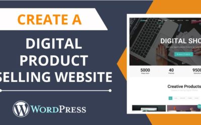 How To Create Digital Product Selling Website | Sell Downloadable Products