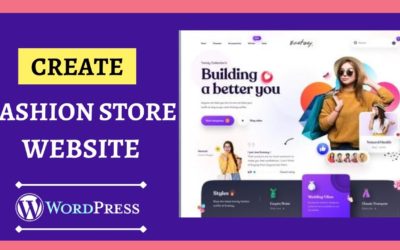 How To Create Fashion Store Website | Best Online Store #WordPress