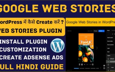 How To Create Web Stories in WordPress 2022 || Add Google Web Story Plugin