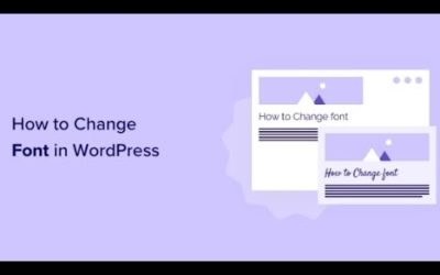 How to Change Fonts in WordPress Theme