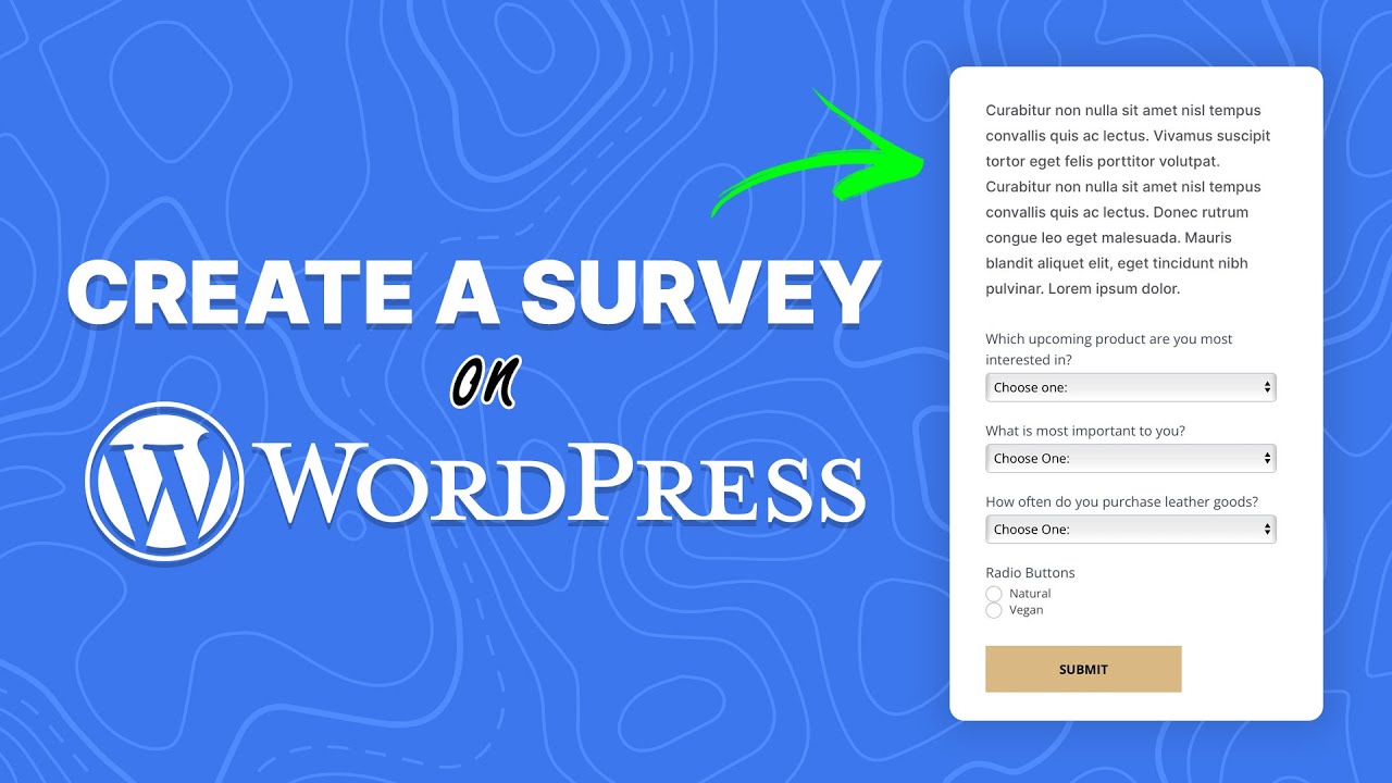 How to Create a Survey on WordPress