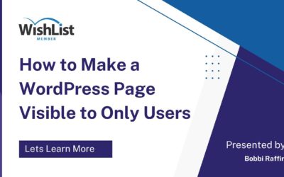 How to Make a WordPress Page Visible to Only Logged In Users