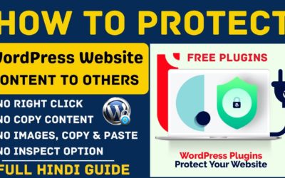 How to Protect Content on WordPress Website || wordpress Content Copy Protection Plugins 2022