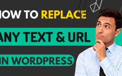 How to Replace any Text & URL in WordPress | TechHost VK