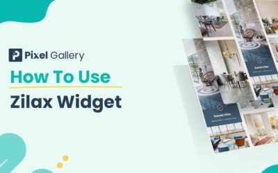 How to Use Zilax Gallery Wdiget by Pixel Gallery in Elementor | Free Elementor Plugin | BdThems