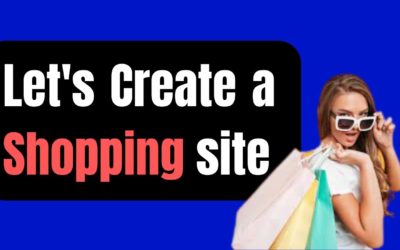 How to create a shopping website with wordpress