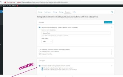 How to have a subscription form on your WordPress website with (Blog Subscriptions) Jetpack plugin