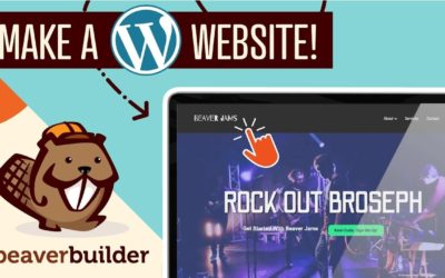 Make a WordPress Website (Beaver Builder Theme + Page Builder Plugin)