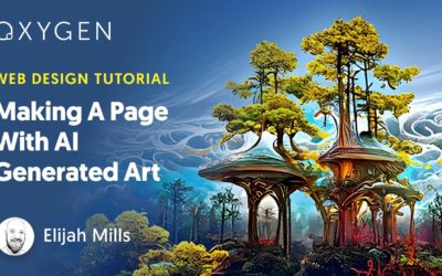 Making A WordPress Page With AI Generated Art