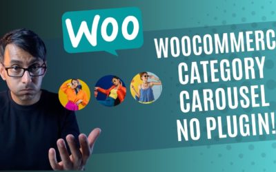 WooCommerce Category Carousel – No Plugin – #Elementor #WordPress Tutorial