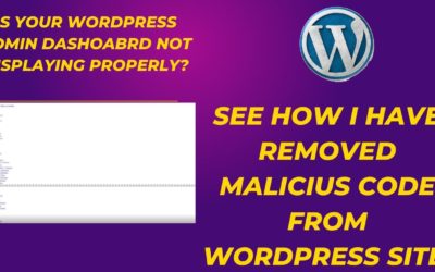 how to remove malicious code from wordpress website | how to fix wordpress dashboard hacked