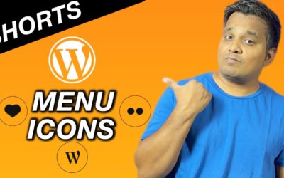 Add WordPress Menu Icons #shorts