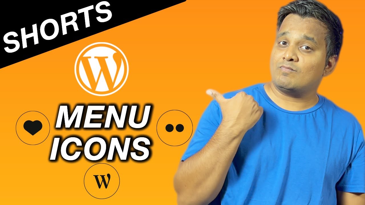 Add WordPress Menu Icons #shorts