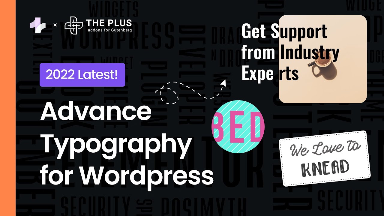 Advanced Typography Styles for WordPress (Gutenberg) - Rotate, Marquee, Stroke, Vertical, Blend