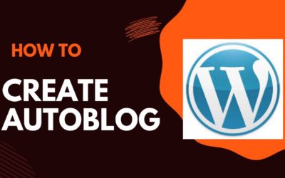 Auto Blogging -( EASY WAY) To set Up A Free Auto Blog on WordPress- Free Theme & Plugin