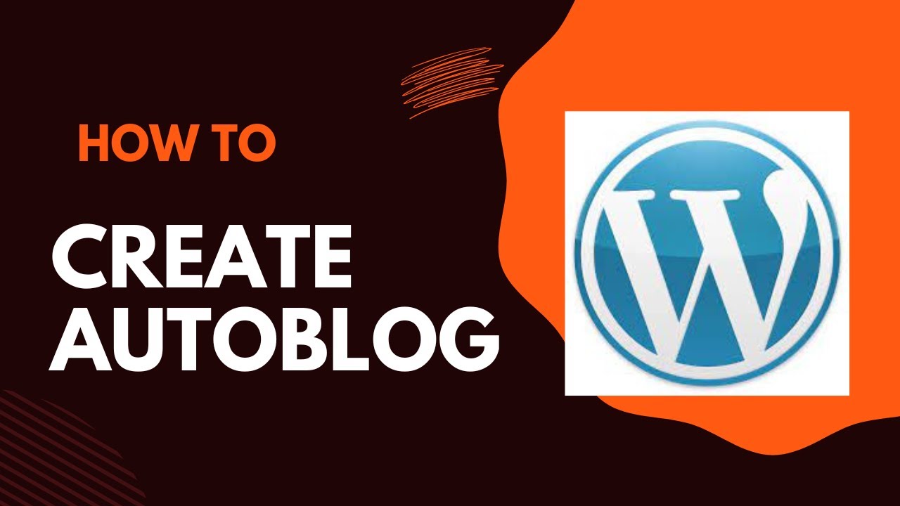 Auto Blogging -( EASY WAY) To set Up A Free Auto Blog on WordPress- Free Theme & Plugin