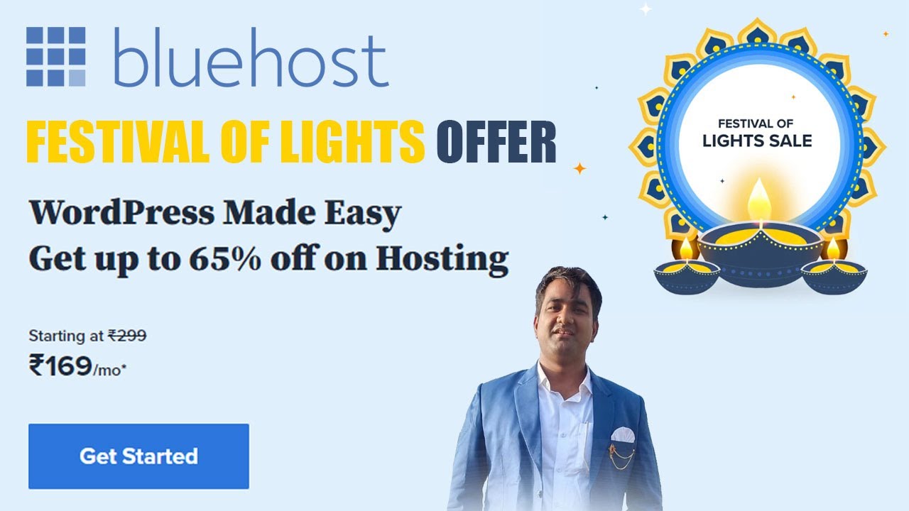 Bluehost Hosting Review | Bluehost WordPress Hosting | 65% off on Web Hosting