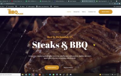 Ⓜ | Como Montar Um Site PROFISSIONAL de Churrascaria | Negócio Online