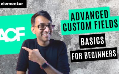 Custom Fields Basics for Beginners with ACF Advanced Custom Fields -Elementor WordPress Tutorial SPT