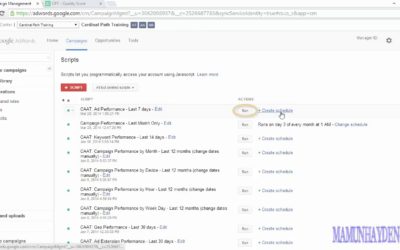 Digital Advertising Tutorials – Google AdWords Tutorial | Using AdWords scripts
