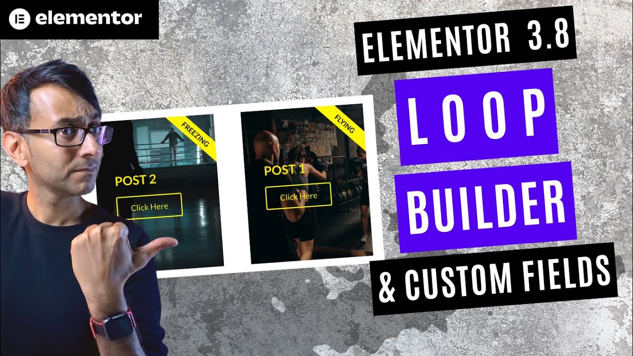 Elementor 3.8 Flex Box Loop Builder with Custom Posts and Pods Plugin - Elementor Wordpress Tutorial