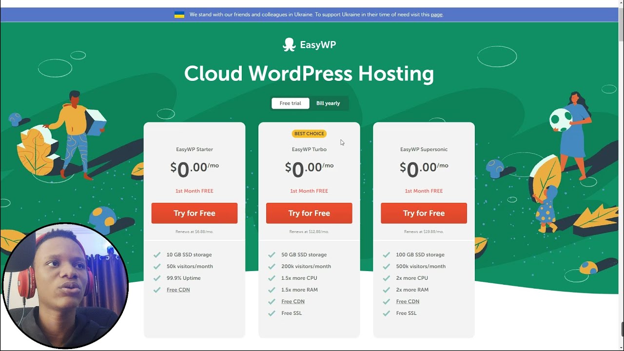 Free Website Hosting for your WordPress Site