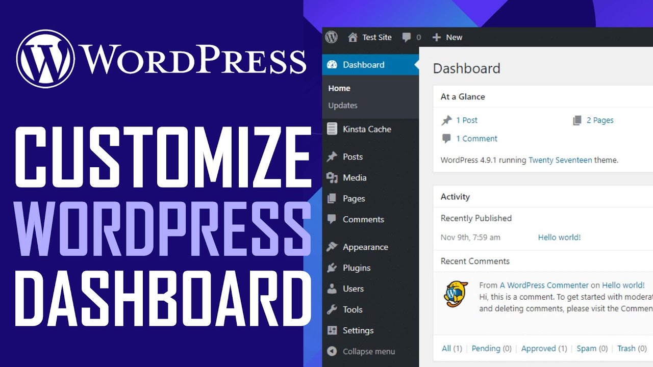 How To Customize Your WordPress Dashboard - Quick And Easy! (2022)