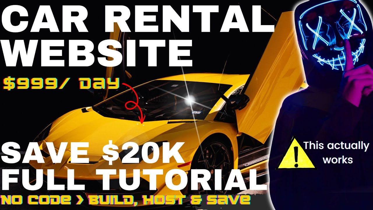 How To Make A Car Rental Booking Website With WordPress | Full Tutorial