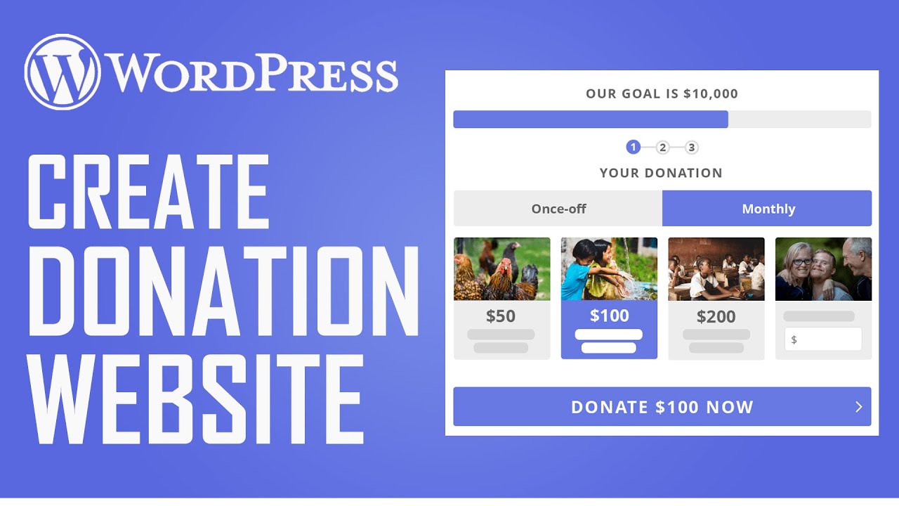 How To Make A Donation Website Using WordPress - Easy 2022 Tutorial