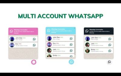 How to Add Multi account WhatsApp chat to WordPress – WhatsApp Multi account chat button