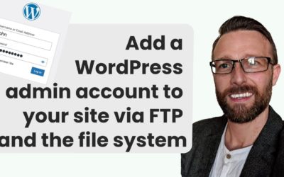 How to Add an Admin User Account in WordPress Using FTP or cPanel?