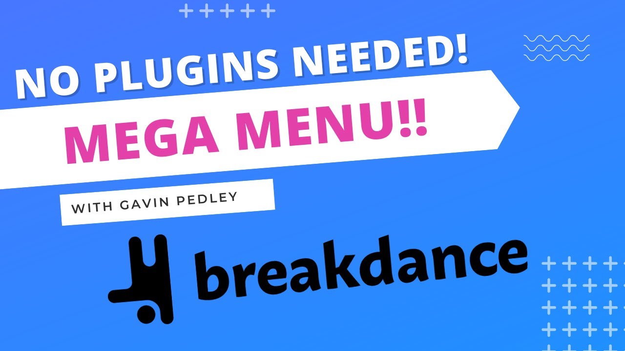 How to Build a WordPress Mega Menu with Breakdance Builder - NO PLUGINS!