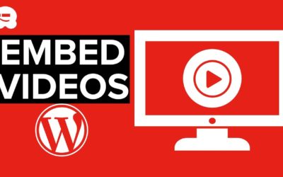 How to Embed Videos in WordPress Blog Posts (FAST and EASY)