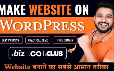 How to Make Website on WordPress | WordPress Tutorial for Beginners | HINDI | Social Seller Academy