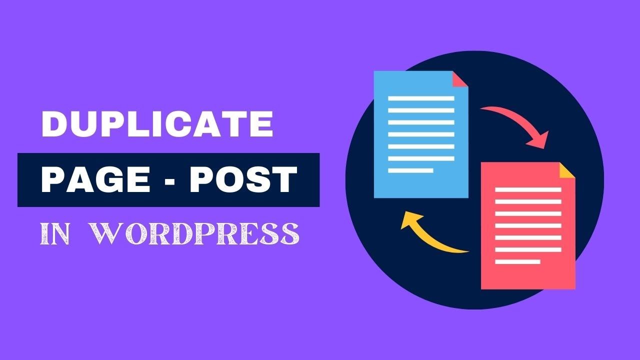 How to duplicate page & post in wordpress [ বাংলা ]