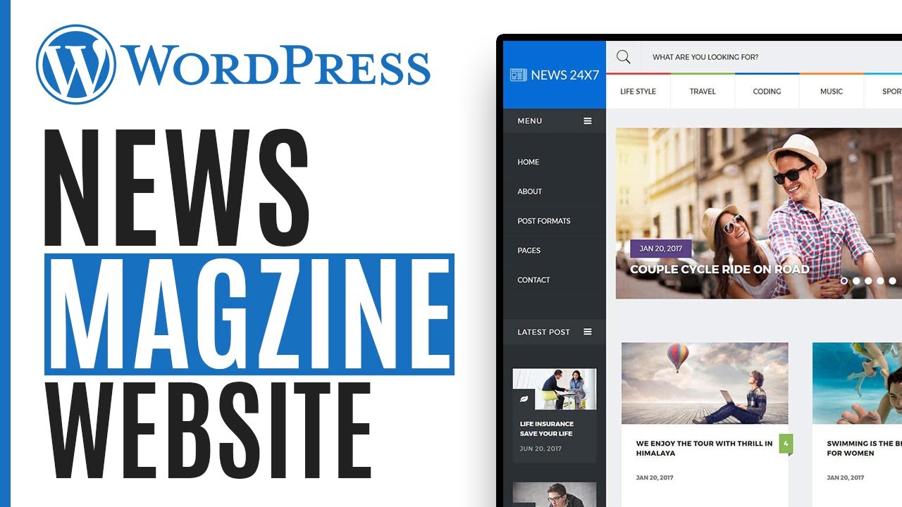 How to make a news magazine website using WordPress - Easy 2022 tutorial