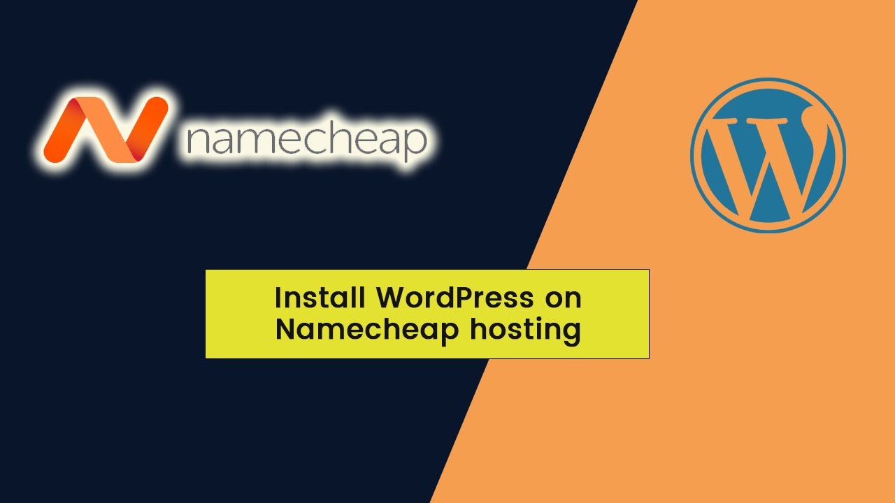 Install WordPress on Namecheap hosting | Configure WordPress