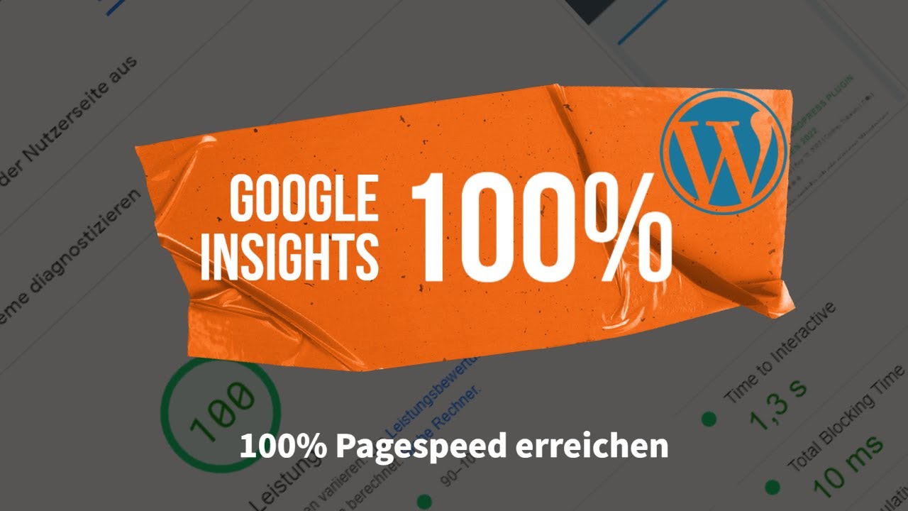 Mit deiner Webseite 100% Google Insights Speed | Wordpress | Litespeed Cache speed optimization