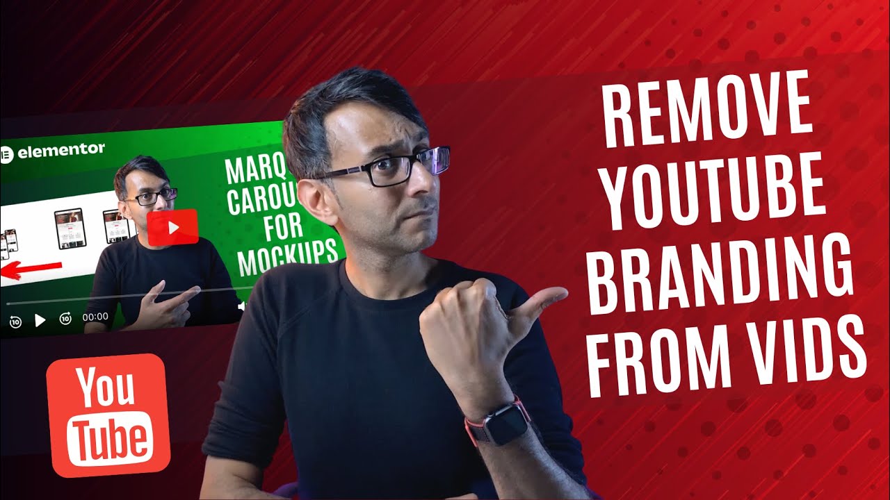 Remove #YouTube Branding from Videos - #Wordpress Tutorial