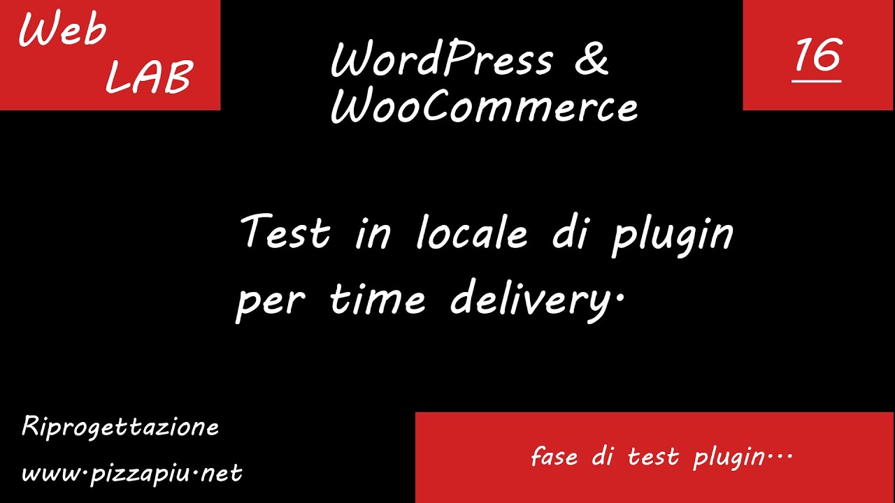 Test in locale dei plugin di Time Delivery su WooCommerce