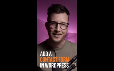 The BEST WordPress Contact Form 🎉 #shorts