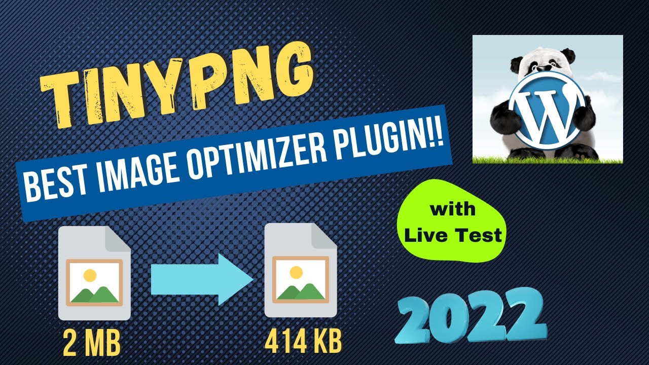 TinyPNG WordPress Plugin - Best Image Optimizer Plugin in WordPress !! (2022)