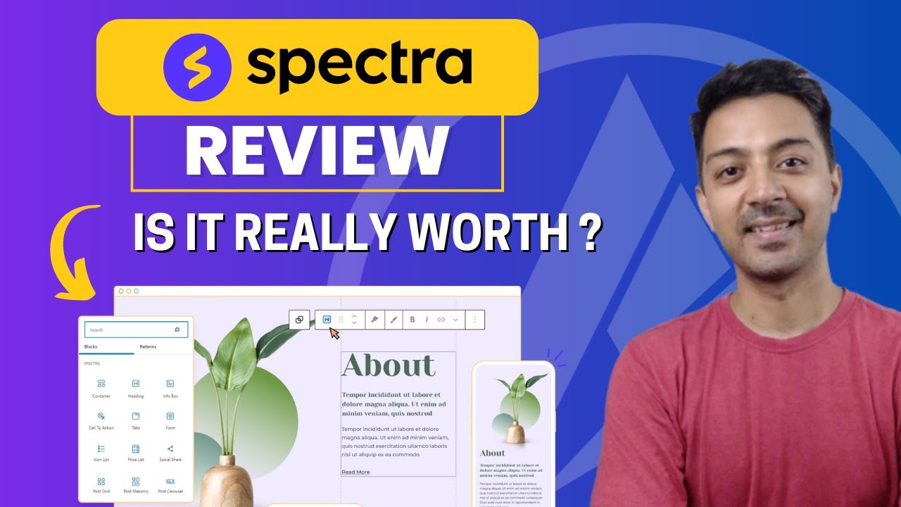 WP SPECTRA Review - Is this is the best Gutenberg page builder AddOn ?