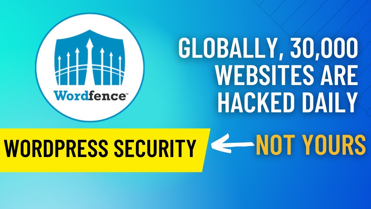 Wordfence Security Plugin Tutorial - How To Secure Your Wordpress Website