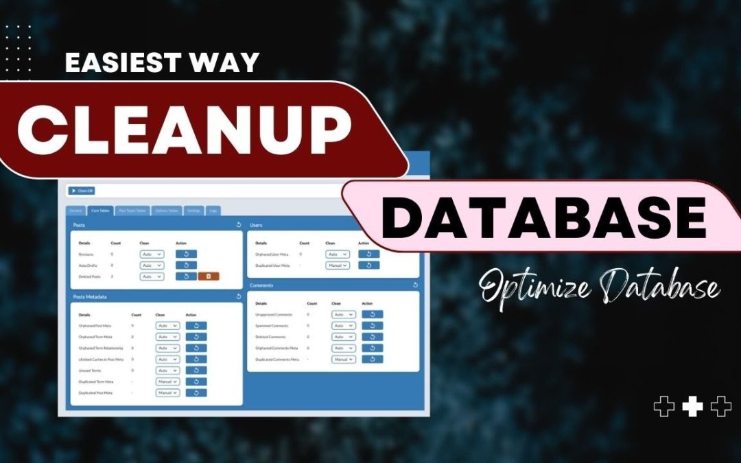 Easiest Way to Cleanup and Optimise WordPress Database |  Best FREE WordPress Database Optimizer